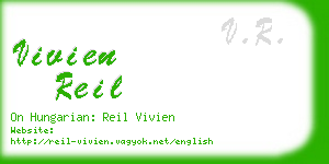 vivien reil business card